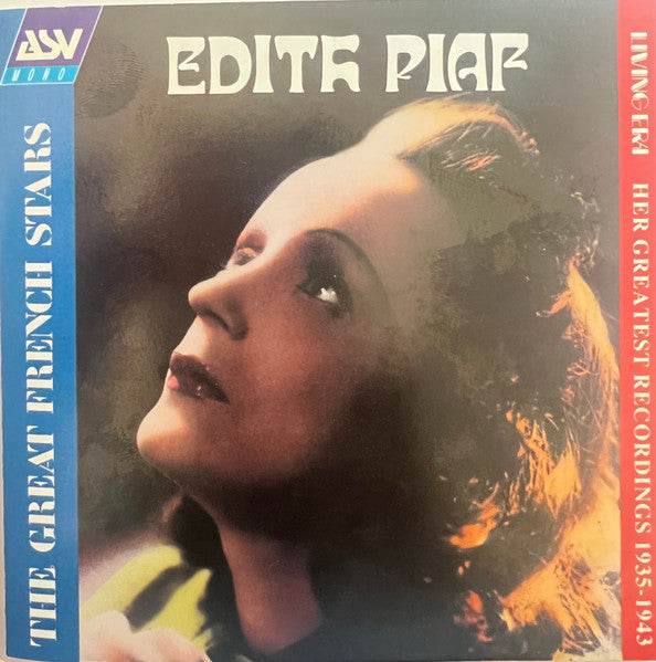 Edith Piaf : Her Greatest Recordings 1935-1943 (CD, Comp, Mono, Club)