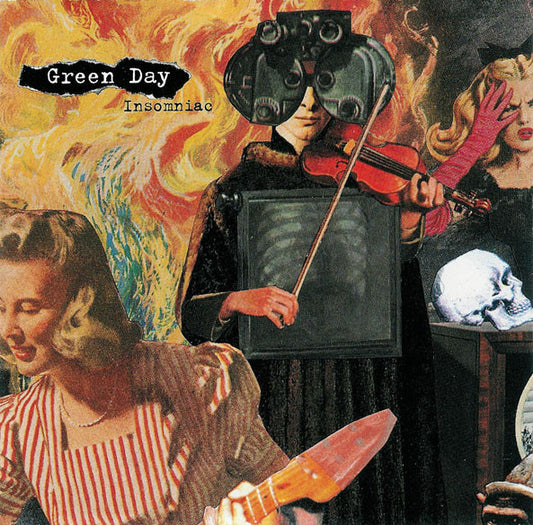 Green Day : Insomniac (CD, Album, Spe)
