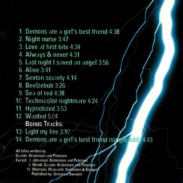 Nekromantix : Demons Are A Girl's Best Friend (CD, Album)