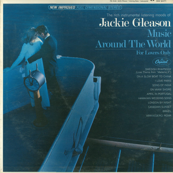 Jackie Gleason - Music Around The World For Lovers Only (LP) (VG) - Endless Media