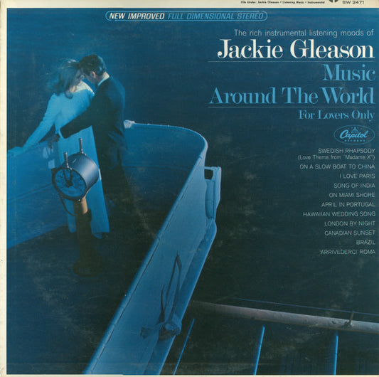 Jackie Gleason - Music Around The World For Lovers Only (LP) (VG) - Endless Media