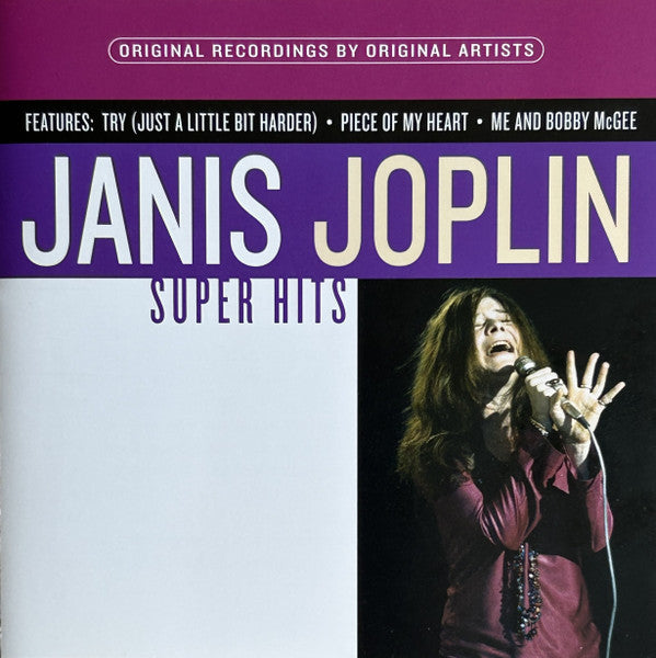 Janis Joplin : Super Hits (CD, Comp, RE)
