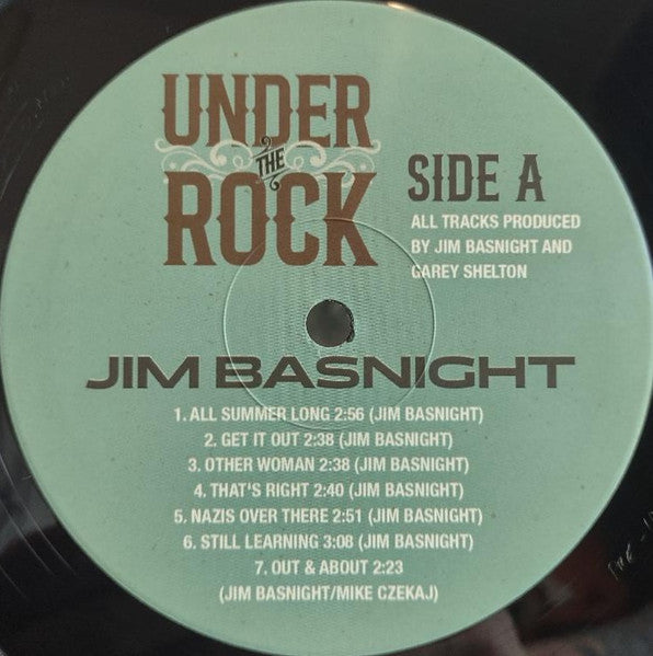 Jim Basnight : Under The Rock (LP, Album)