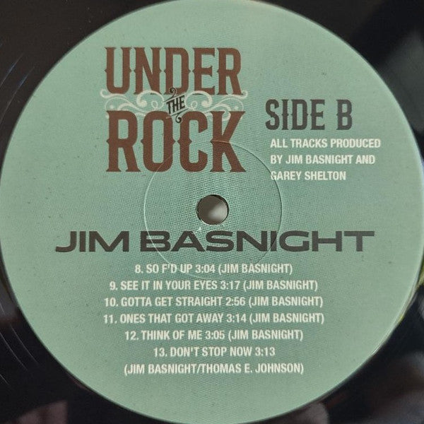 Jim Basnight : Under The Rock (LP, Album)