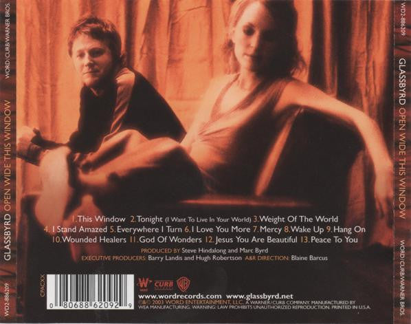GlassByrd : Open Wide This Window (CD, Album)