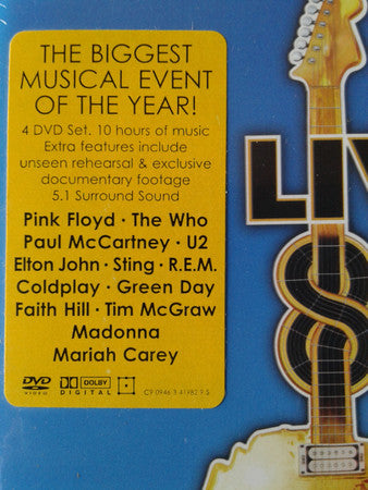 Various : Live 8 (4xDVD-V, NTSC)