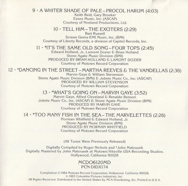 Various : (Original Motion Picture Soundtrack) The Big Chill (Plus Additional Classics From The Era) (CD, Comp, Club, CRC)