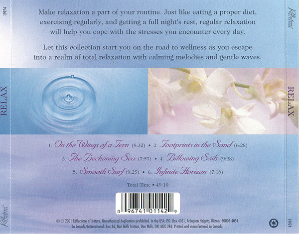 Jeff Wolpert : Relax (CD, Album)
