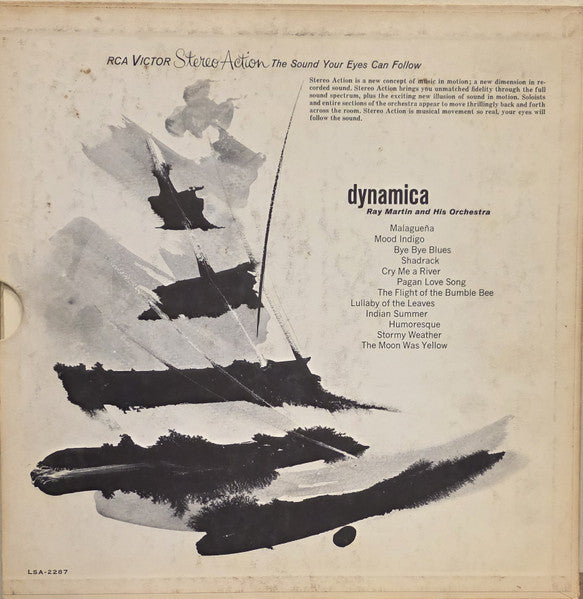 Ray Martin And His Orchestra : Dynamica (LP, Album, Die)