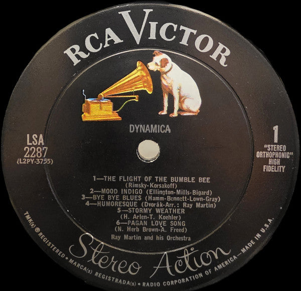 Ray Martin And His Orchestra : Dynamica (LP, Album, Die)