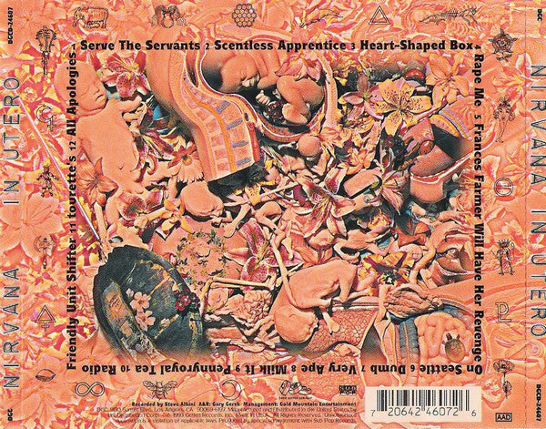 Nirvana : In Utero (CD, Album, DAD)