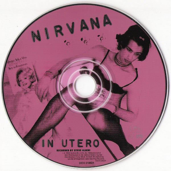 Nirvana : In Utero (CD, Album, DAD)