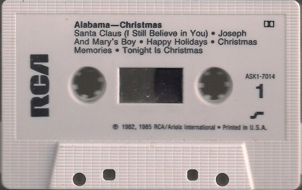 Alabama : Christmas (Cass, Album)