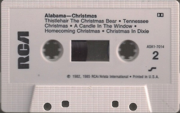 Alabama : Christmas (Cass, Album)