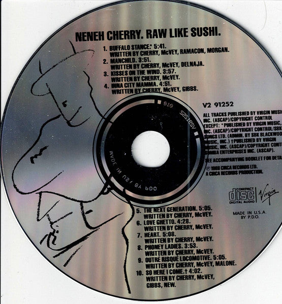 Neneh Cherry : Raw Like Sushi (CD, Album)