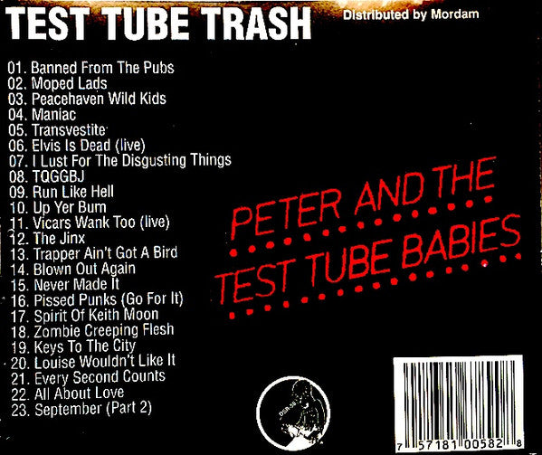 Peter And The Test Tube Babies : Test Tube Trash (CD, Comp)