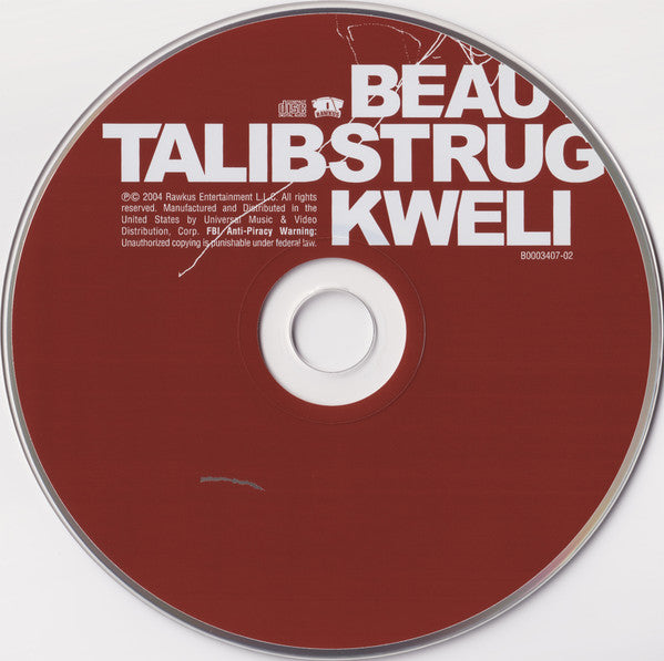 Talib Kweli : The Beautiful Struggle (CD, Album)