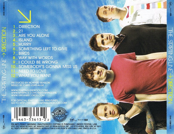 The Starting Line : Direction (CD, Album)