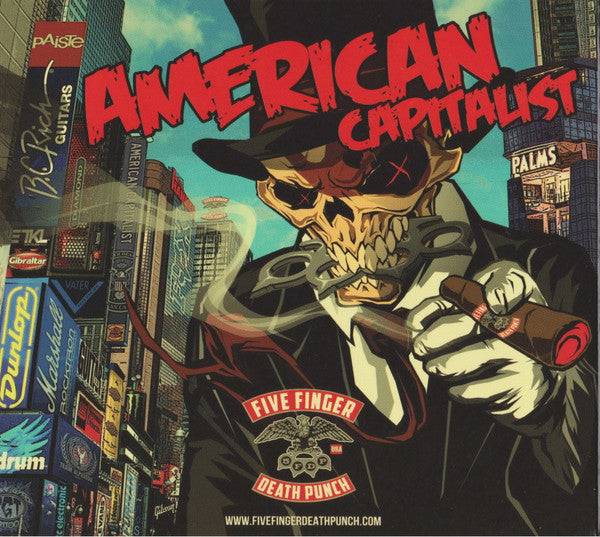 Five Finger Death Punch : American Capitalist (CD, Album + CD + Dlx, Dig)
