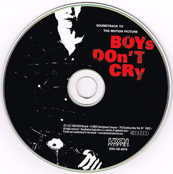 Various : Boys Don't Cry (Music From The Motion Picture Soundtrack) (CD, Comp)