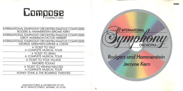 International Symphony Orchestra : Famous Composers (CD, Album, RM)