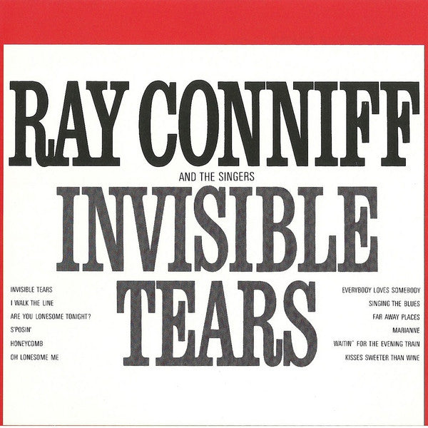 Ray Conniff And The Singers : Invisible Tears (CD, Album, RE)
