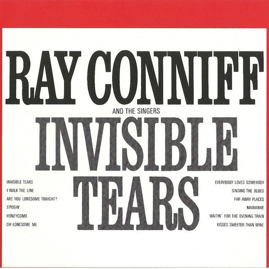 Ray Conniff And The Singers : Invisible Tears (CD, Album, RE)