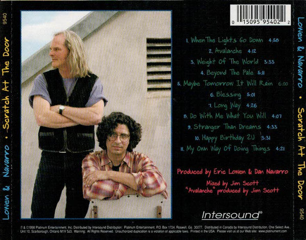 Lowen & Navarro : Scratch At The Door (CD, Album)