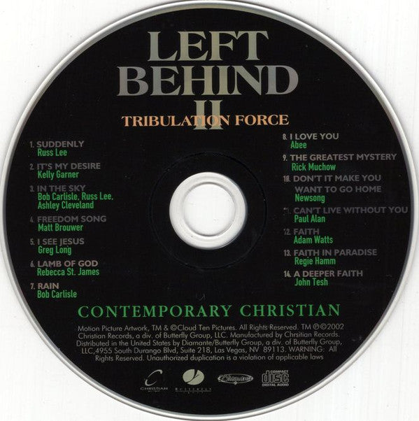 Various : Left Behind II Tribulation Force Contemporary Christian (CD, Comp)