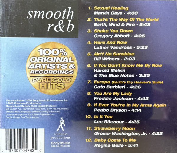 Various : Smooth R&B (CD, Comp)