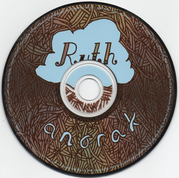 Ruth  - Anorak (CD) (VG+) - Endless Media
