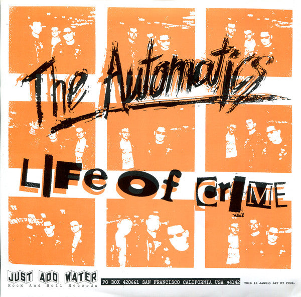 The Automatics (2) : I'm A Kid (7", Single)