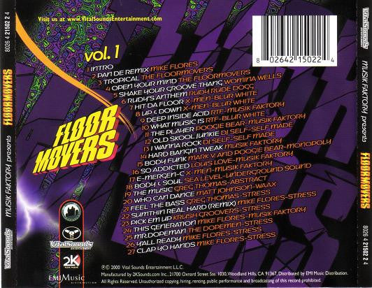 Floormovers : Floormovers (CD, Mixed)
