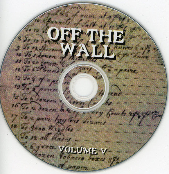 Various : Vans Off The Wall Volume V (CD, Comp, Promo)