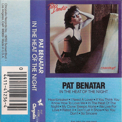 Pat Benatar : In The Heat Of The Night (Cass, Album, RE)