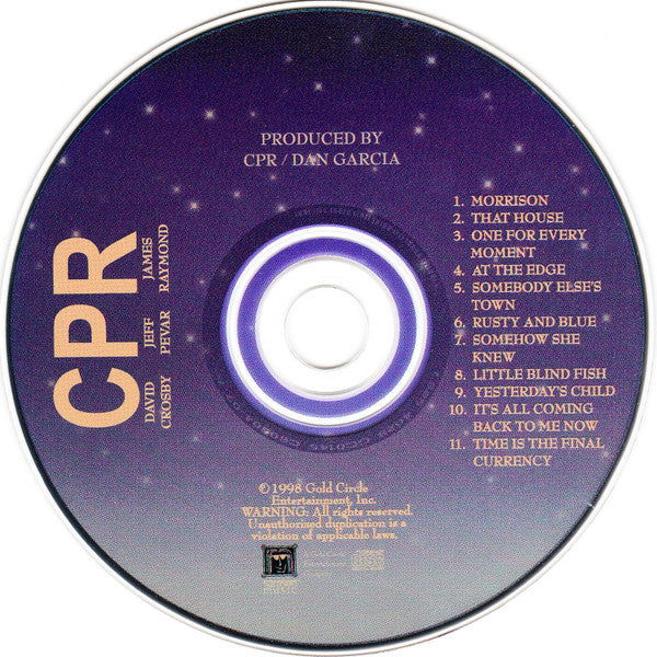 CPR : CPR (CD, Album)