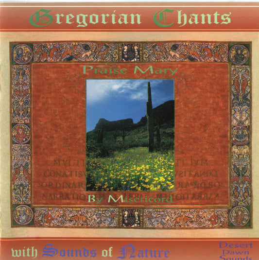 Misericord : Praise Mary: Gregorian Chants Vol. III With Sounds Of Nature (CD)