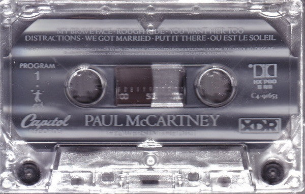 Paul McCartney : Flowers In The Dirt (Cass, Album, Dol)