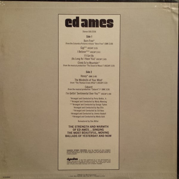 Ed Ames : Ed Ames (LP)