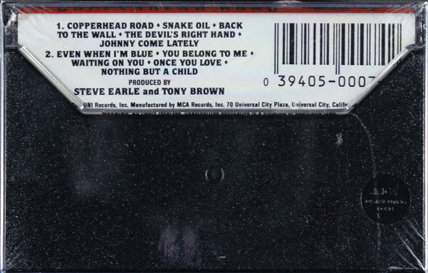 Steve Earle : Copperhead Road (Cass, Album)