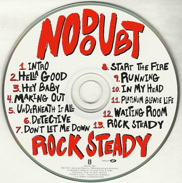 No Doubt : Rock Steady (CD, Album, Club, Enh)