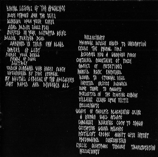 Martire : Brutal Legions Of The Apocalypse (CD, Album)