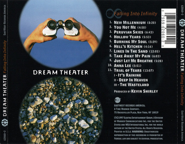 Dream Theater : Falling Into Infinity (CD, Album)