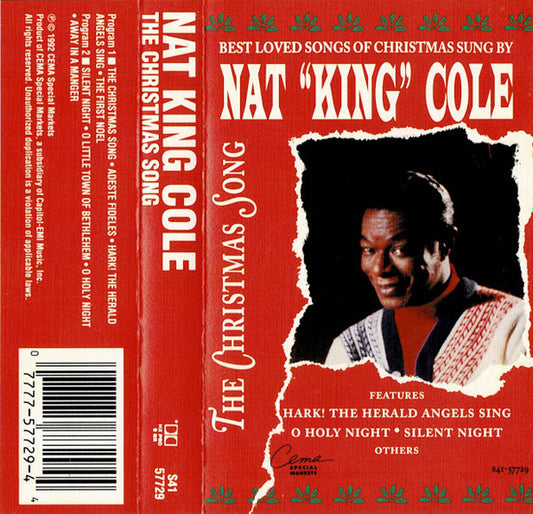 Nat King Cole : The Christmas Song (Cass, Album, RE)