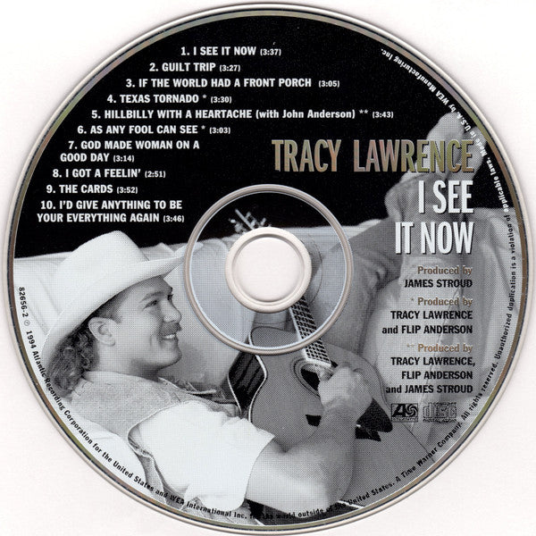 Tracy Lawrence : I See It Now (CD, Album)