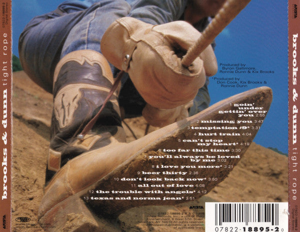 Brooks & Dunn : Tight Rope (CD, Album)