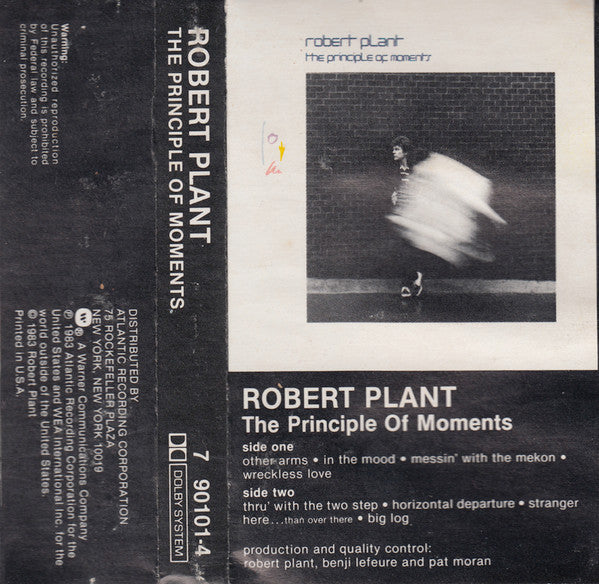 Robert Plant : The Principle Of Moments (Cass, Album)