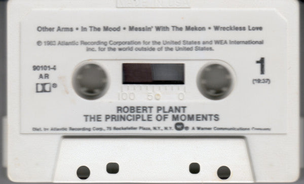 Robert Plant : The Principle Of Moments (Cass, Album)