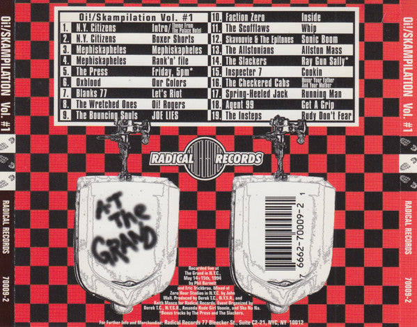Various : Oi! / Skampilation Vol. #1 (CD, Comp)