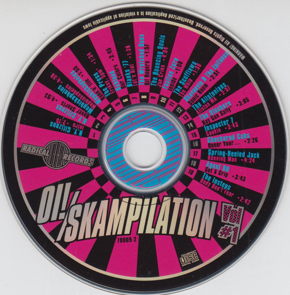 Various : Oi! / Skampilation Vol. #1 (CD, Comp)